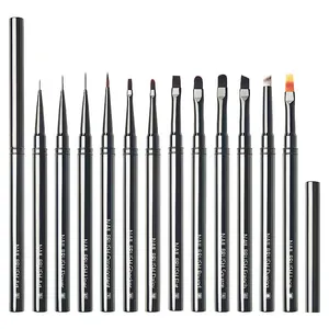 12-Piece Professional Nail Art Brush Set