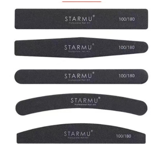 Black Nail Files (100/180 Grit)