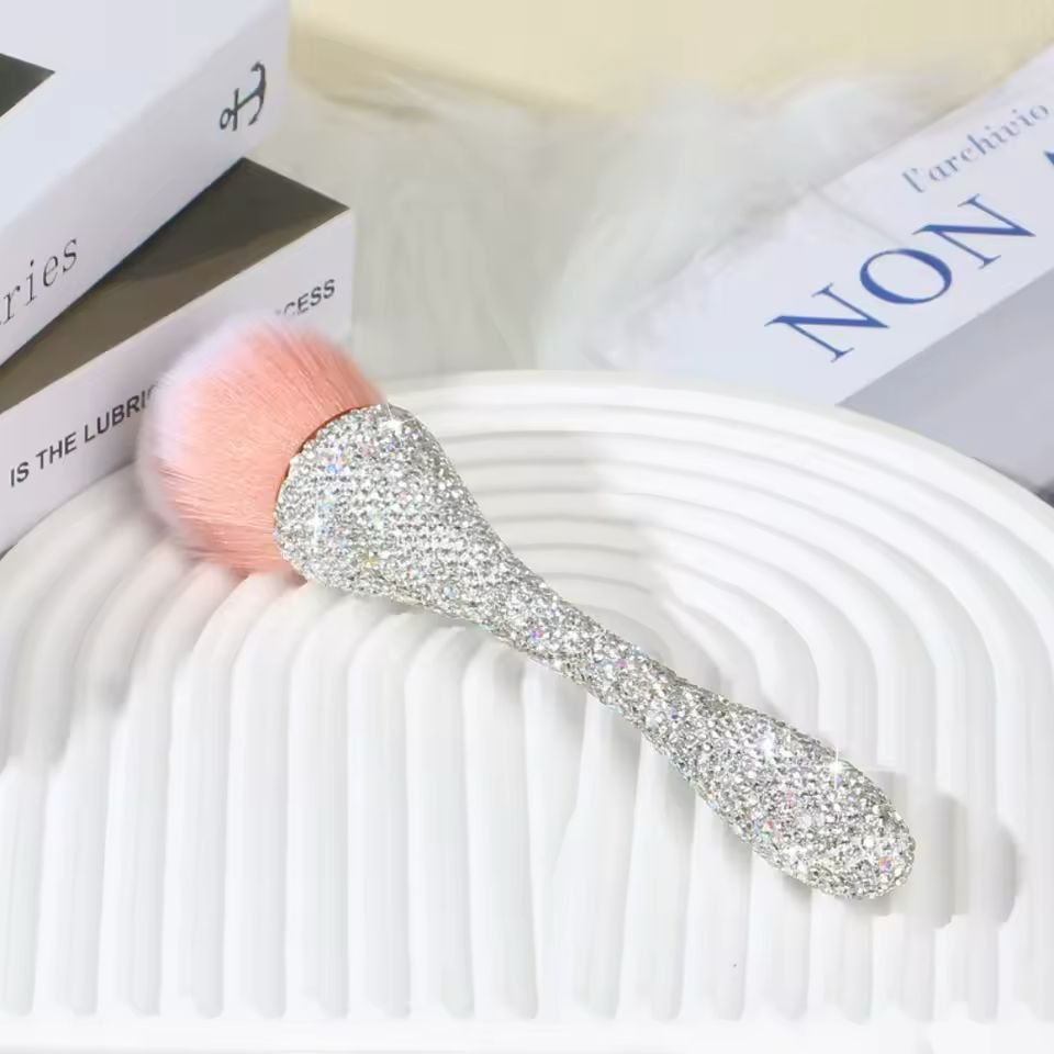 White Diamond Nail Brush