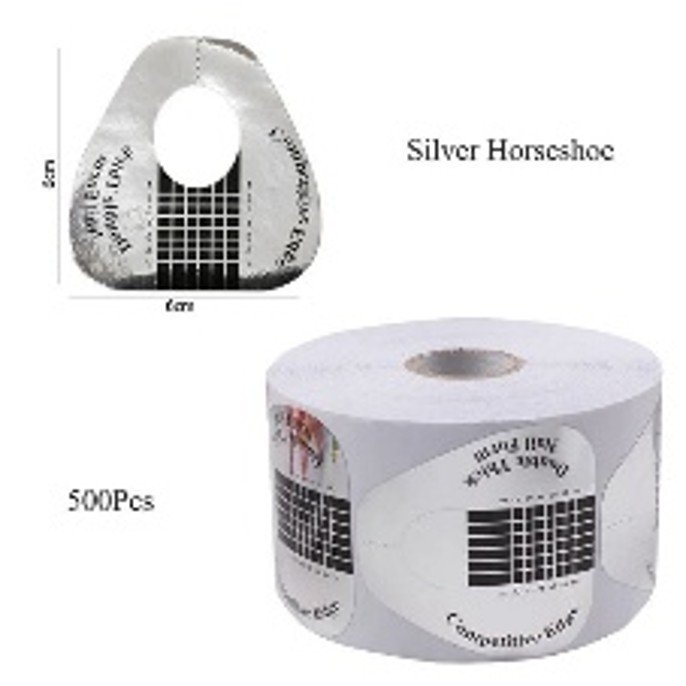 Silver Horseshoe Nail Forms ??? 500pcs Roll