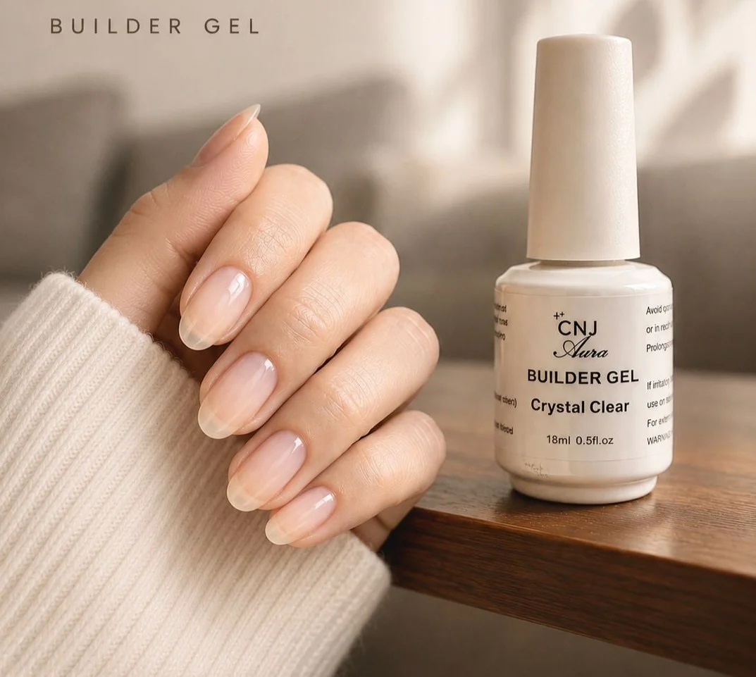 CNJ Builder Gel 18ML- Crystal Clear